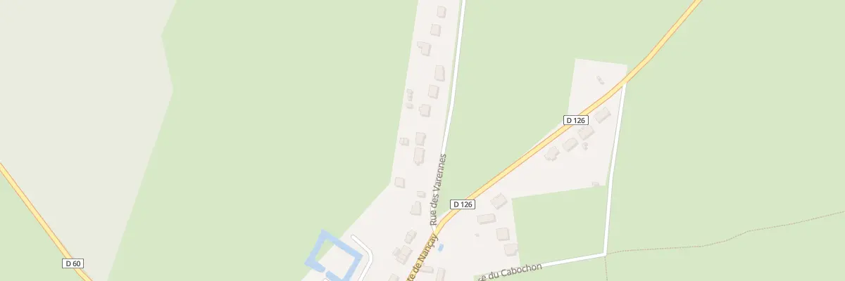 Plan du 7 Rue des Varennes à Orçay