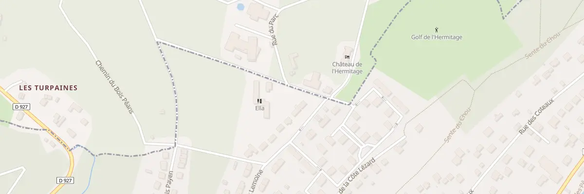 Plan du 99 Rue Adrien Lemoine à Pontoise