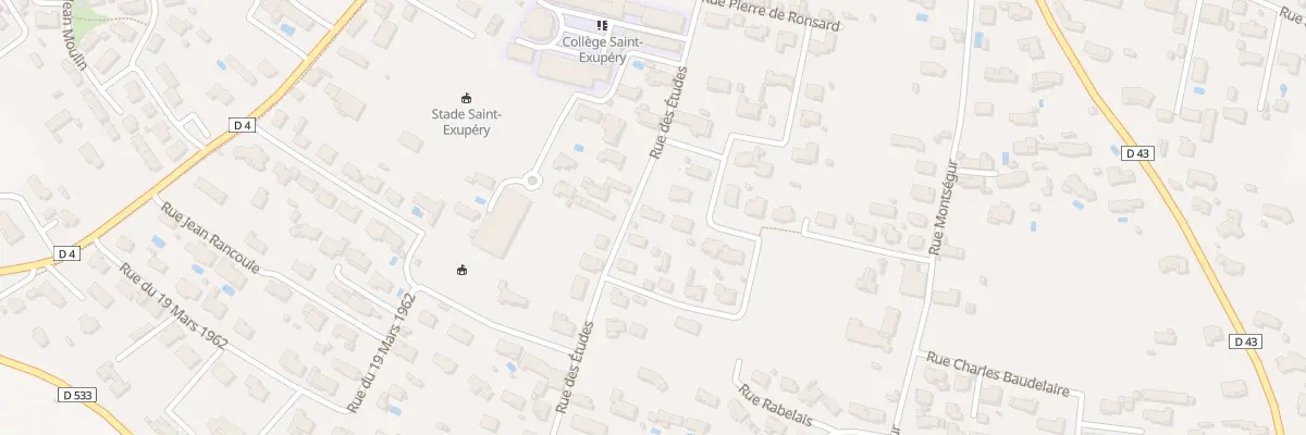 Plan du 25 Rue des Etudes à Bram