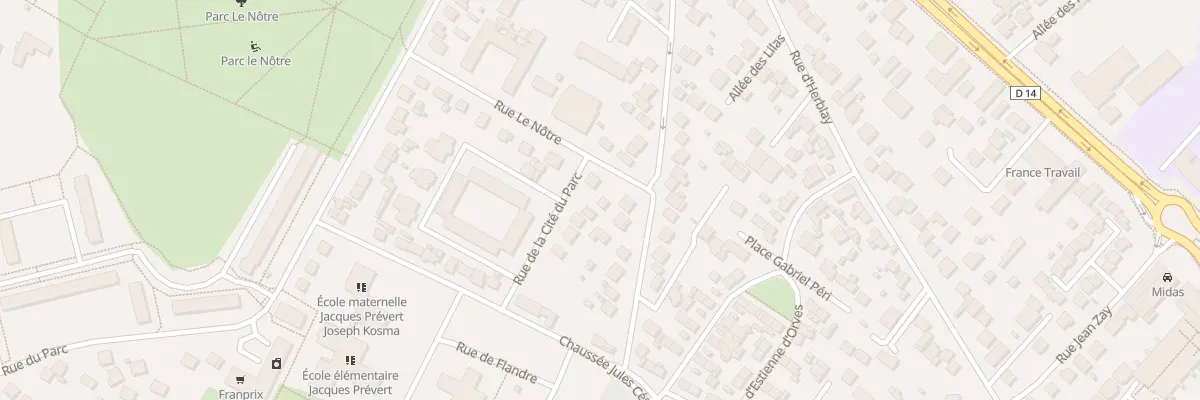 Plan du 52 Rue des Beaux-vents à Saint-Ouen-l’Aumône