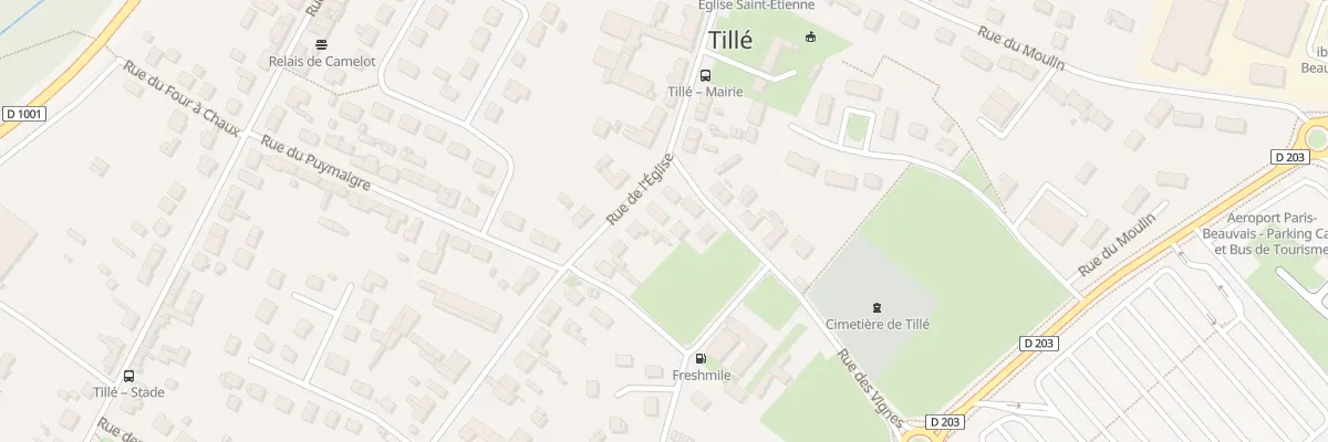 Plan du 19 Rue de l’Eglise à Tillé