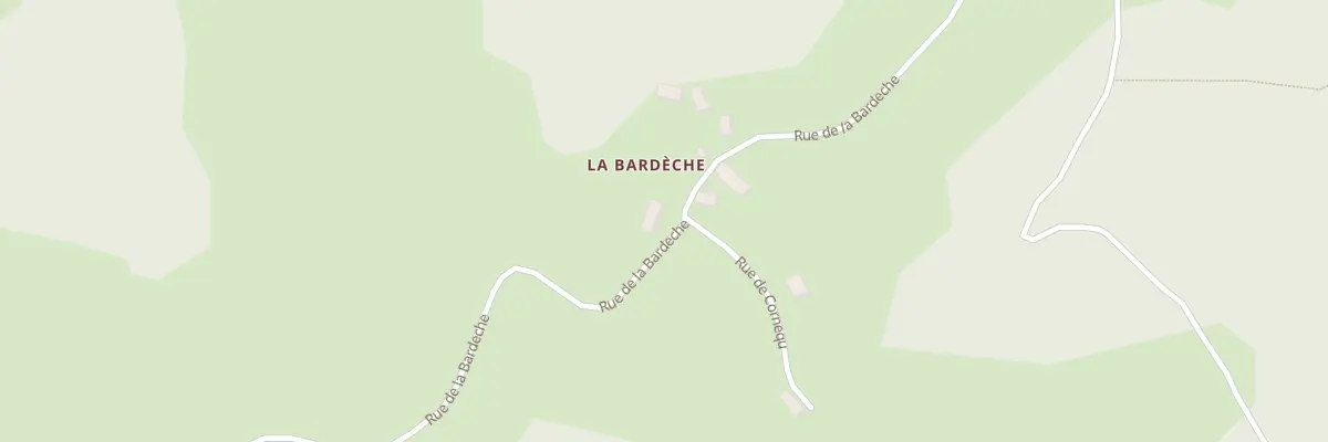 Plan du 5024 La Bardeche à Darnets
