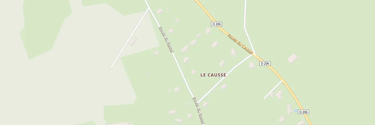 Plan du 305 Rte du Rastel à Saint-Félix