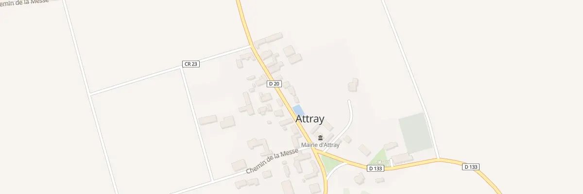 Plan du 6 Rue du Général Hurault à Attray