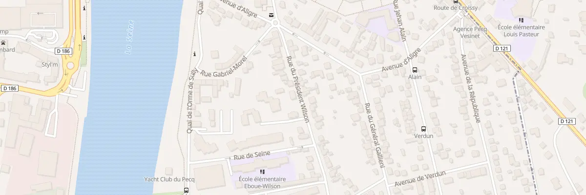 Plan du 16B Rue du Président Wilson au Pecq