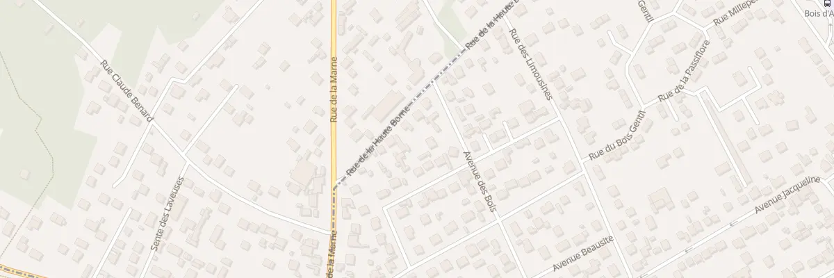 Plan du 8 Rue de la Haute Borne à Conflans-Sainte-Honorine