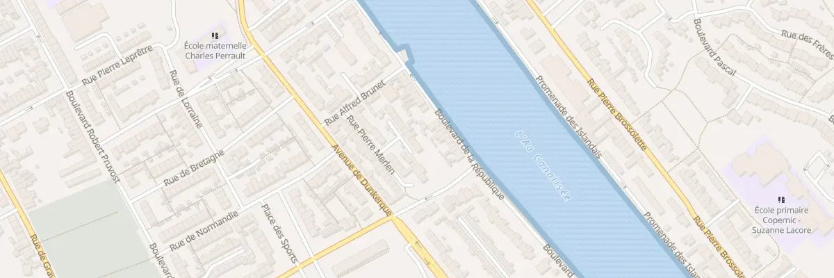 Plan du 25 Rue Pierre Merlen à Grand-Fort-Philippe