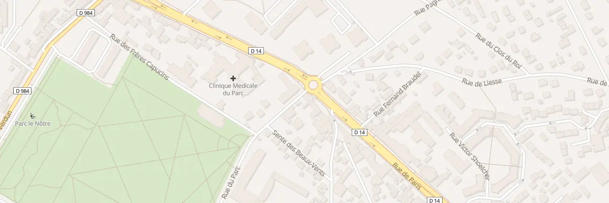 Plan du 2 Rue de Paris à Saint-Ouen-l’Aumône