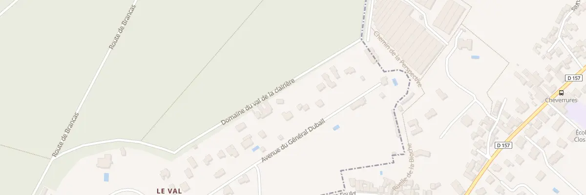Plan du 43 Av General Dubail à Saint-Germain-en-Laye