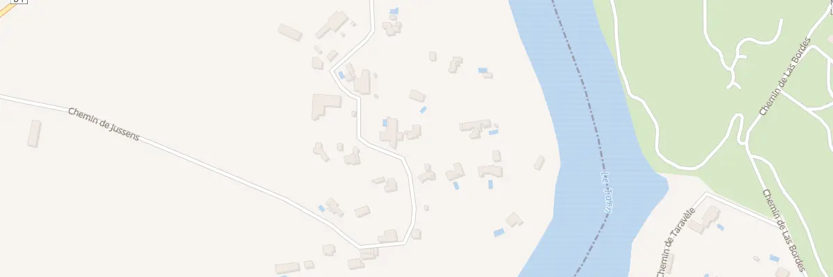 Plan du 39 Che de Jussens à Castelnau-de-Lévis