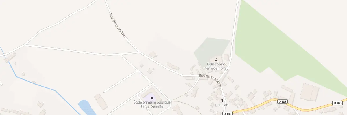Plan du 26 Rue de la Mairie à Arronville