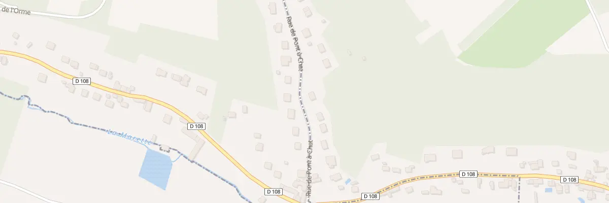 Plan du 14 Rue de Pont à Chat à Saclas