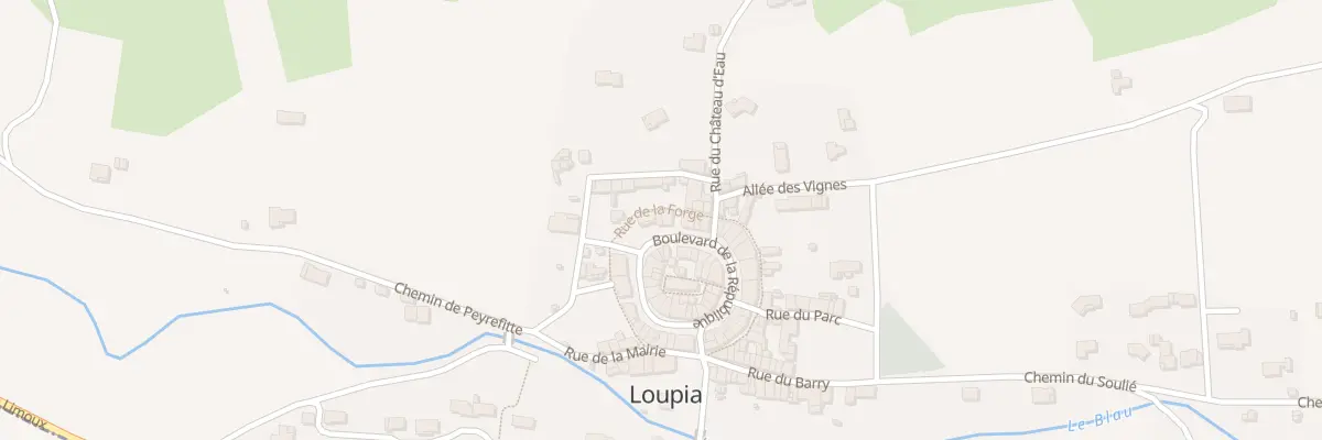 Plan du 4 Rue de la Forge à Loupia