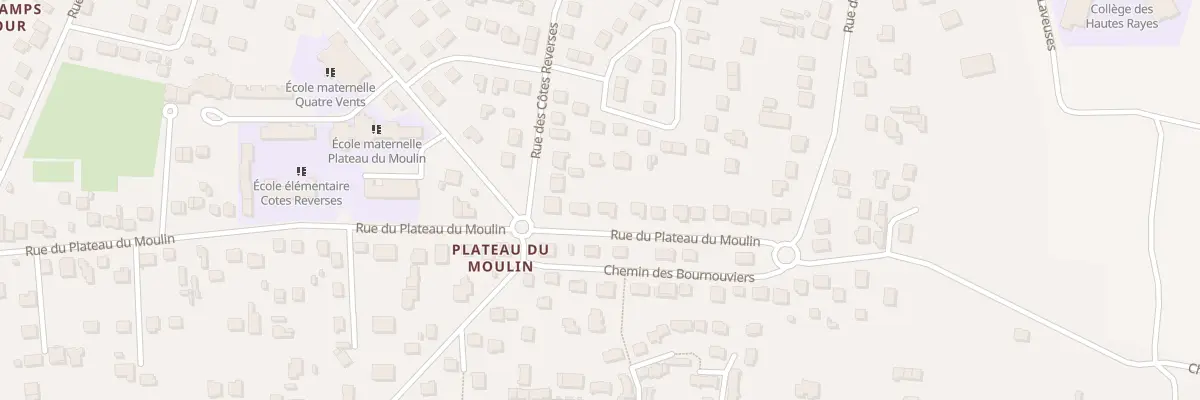 Plan du 69 Rue du Plateau du Moulin à Conflans-Sainte-Honorine