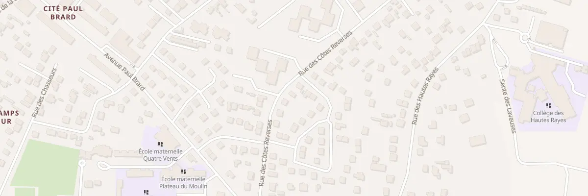 Plan du 22 Rue des Cotes Reverses à Conflans-Sainte-Honorine
