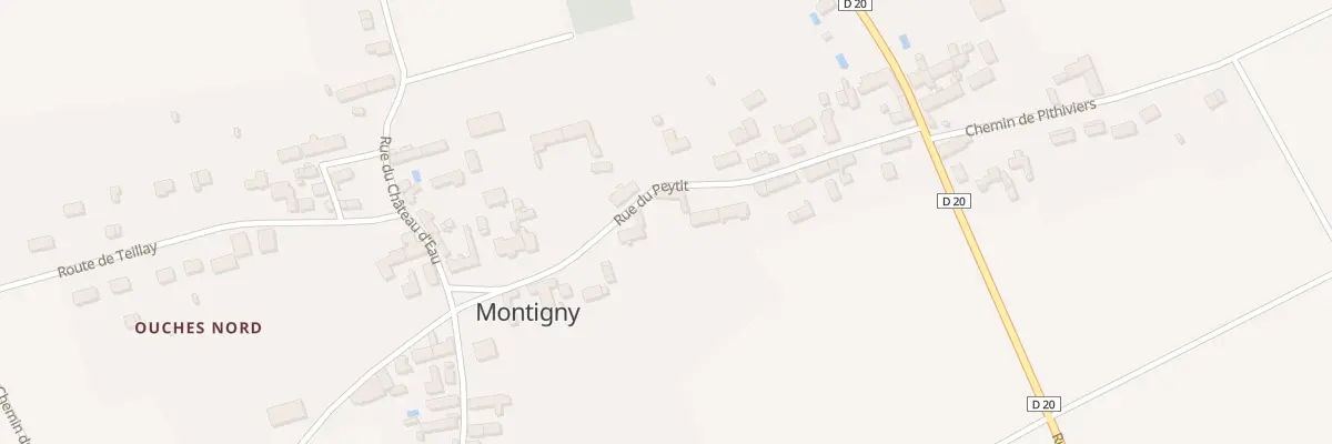 Plan du 8 Rue du Peytit à Montigny
