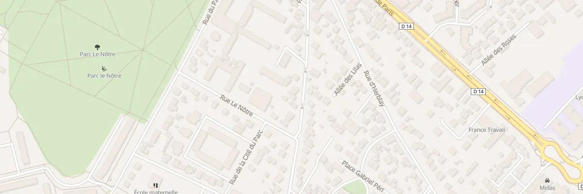 Plan du 32 Rue des Beaux-vents à Saint-Ouen-l’Aumône