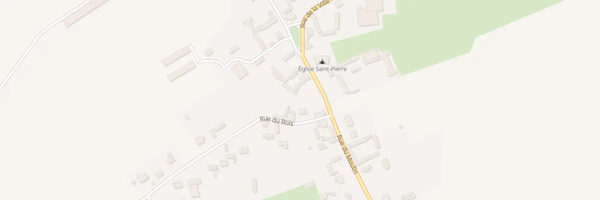 Plan du 4 Rue du Bois à Saisseval