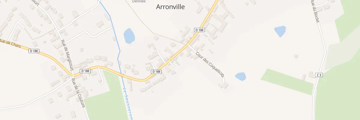 Plan du 42 Rue Emmanuel d’Astier à Arronville