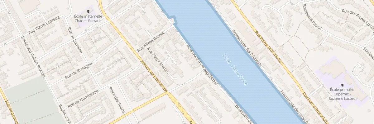 Plan du 40 Bd de la République à Grand-Fort-Philippe