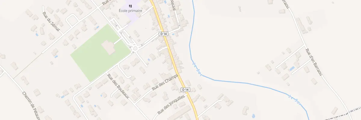 Plan du 53 Rue du Théron à Sémalens