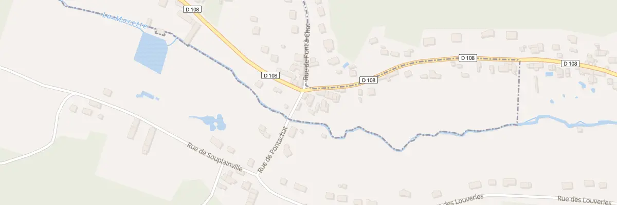 Plan du 6 Rue de la Libération à Guillerval