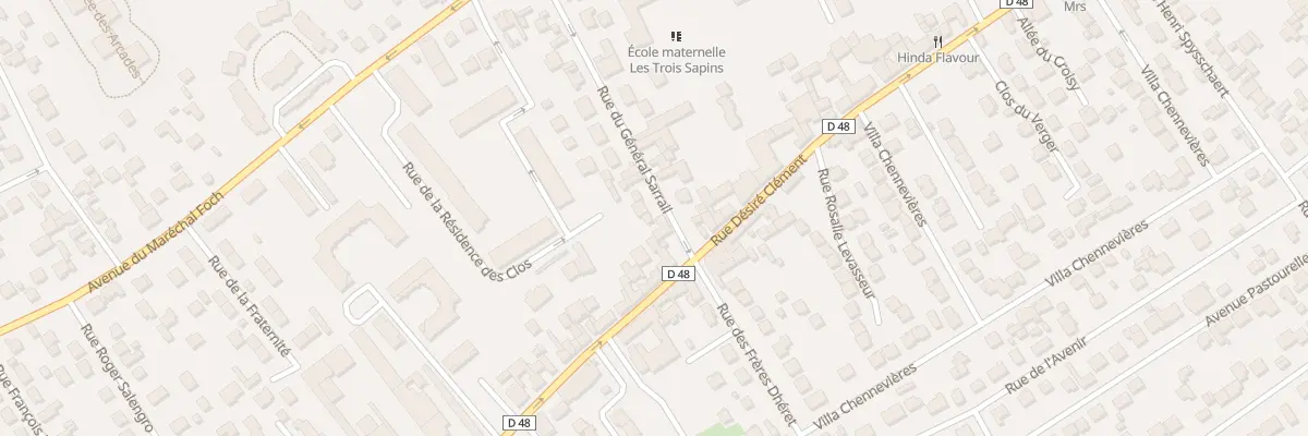 Plan du 5B Rue du Général Sarrail à Conflans-Sainte-Honorine
