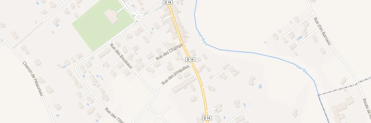 Plan du 48 Rue du Théron à Sémalens
