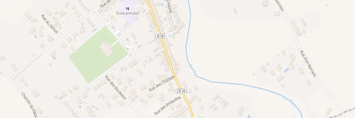 Plan du 51 Rue du Théron à Sémalens
