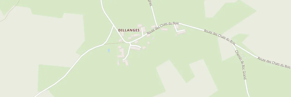 Plan du 5194 Les Dillanges à Saint-Merd-de-Lapleau