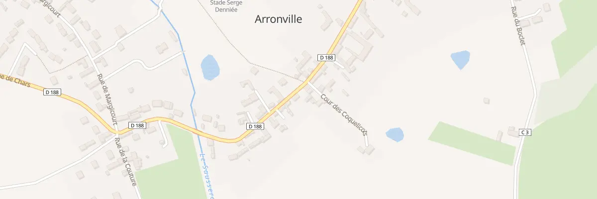 Plan du 44 Rue Emmanuel d’Astier à Arronville