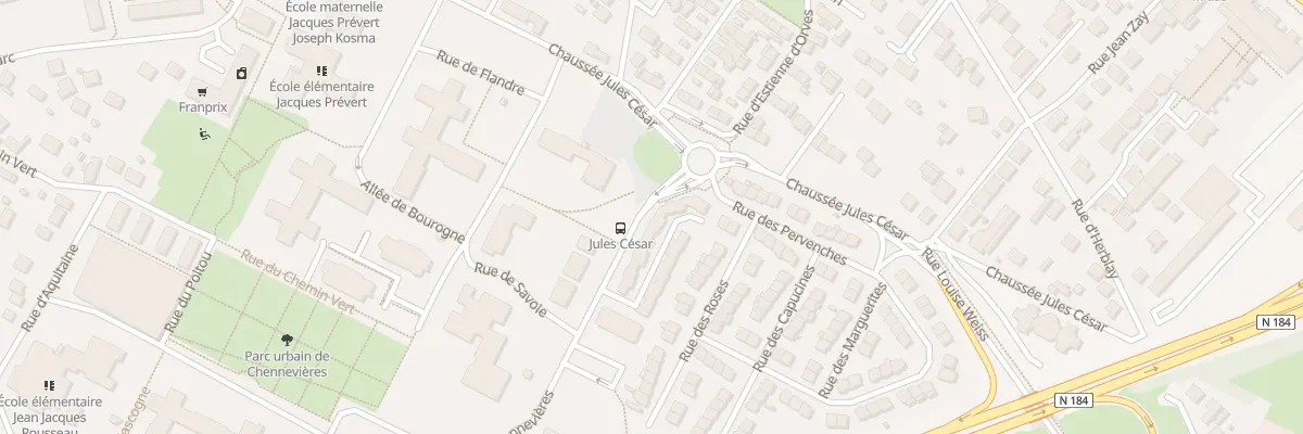 Plan du 2 All des Savonniers à Saint-Ouen-l’Aumône