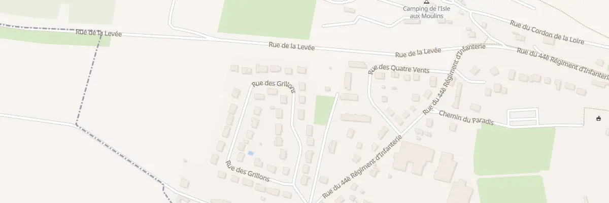 Plan du 13 Rue des Grillons à Jargeau
