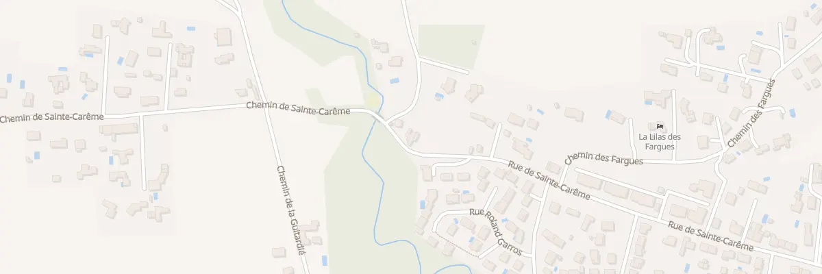 Plan du 107 Rue Sainte-Carême à Albi