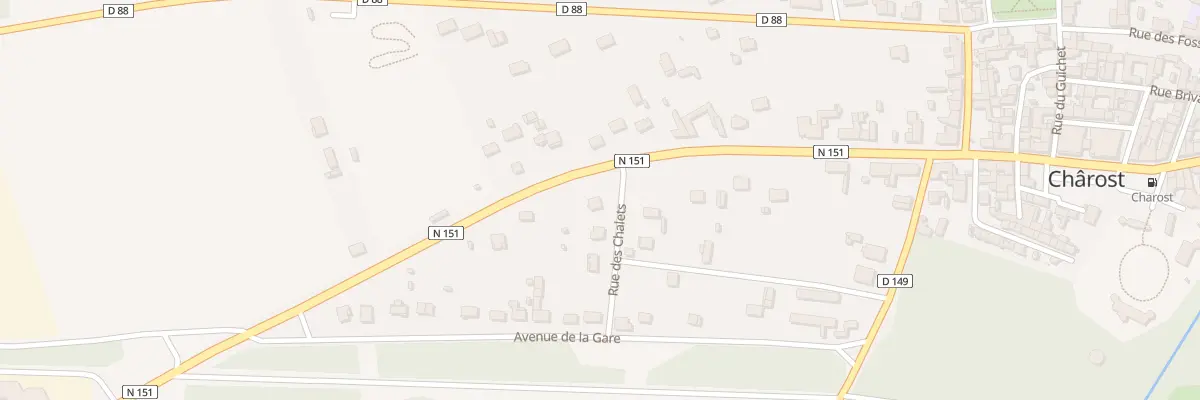 Plan du 13 Av d’Issoudun à Chârost