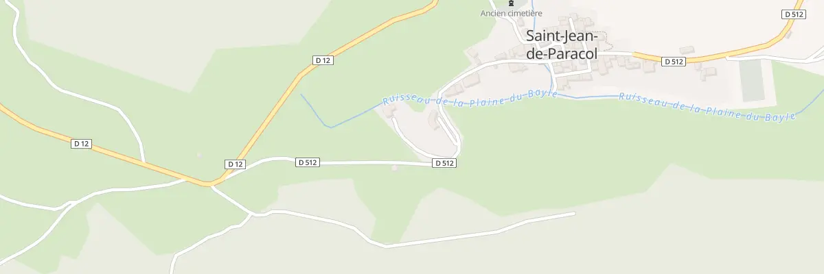 Plan du 5001 Les Bernets à Saint-Jean-de-Paracol