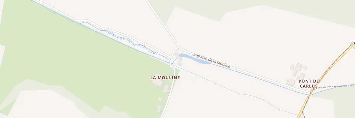 Plan du 425 Imp de la Mouline à Saliès