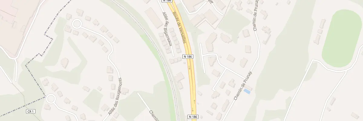 Plan du 13 All des Bigarreaux à Louveciennes