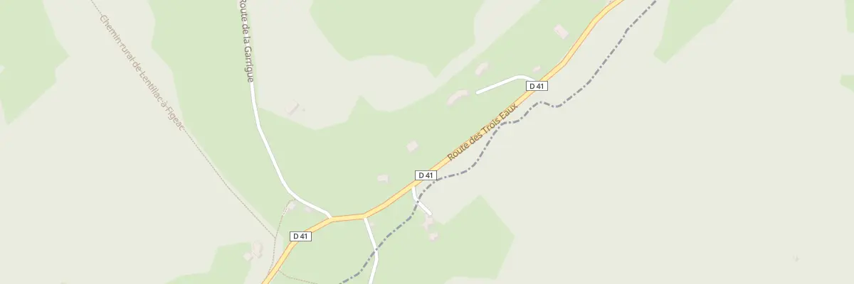 Plan du 955 Rte des Trois Eaux à Saint-Félix