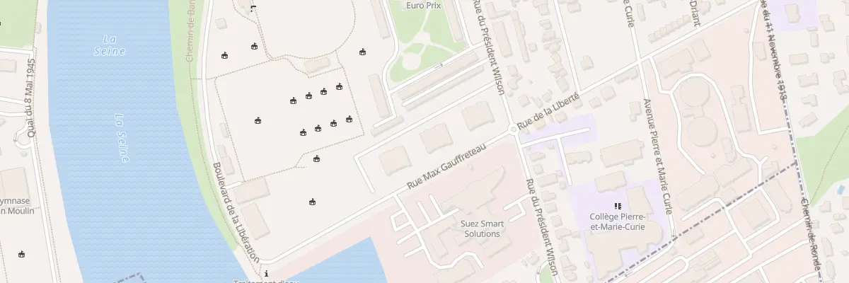 Plan du 36 Rue du Président Wilson au Pecq