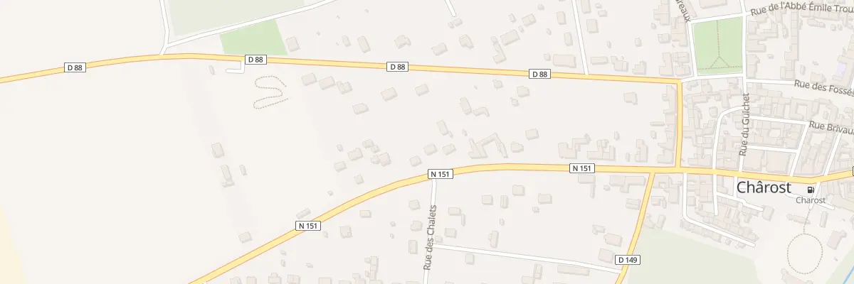 Plan du 28 Av d’Issoudun à Chârost