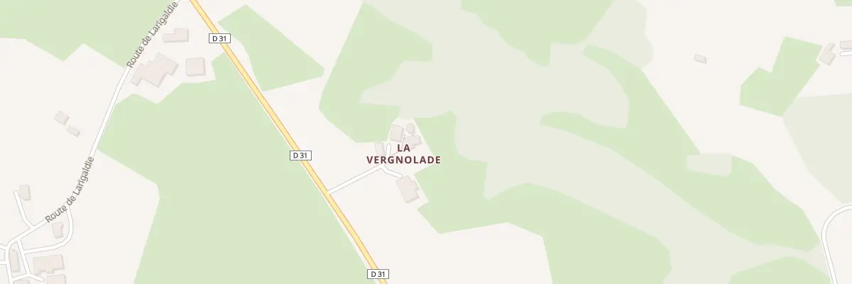 Plan du 88 All de la Vergnolade à Saint-Cirgues