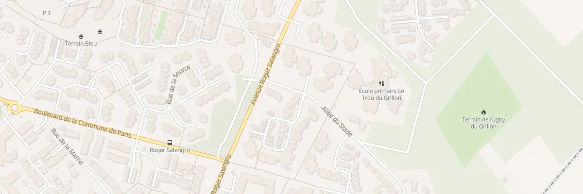 Plan du 1 Rue des Mesanges à Éragny-sur-Oise