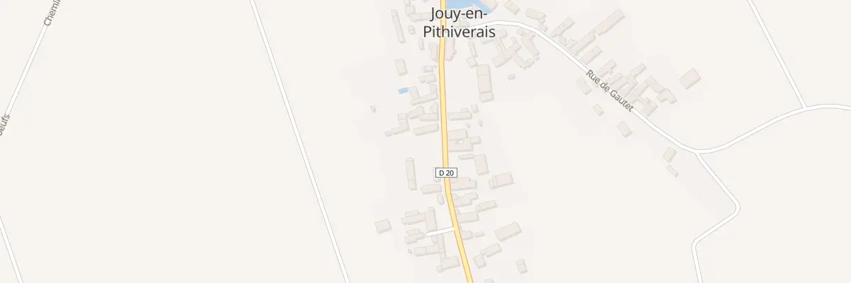 Plan du 15 Grande Rue à Jouy-en-Pithiverais