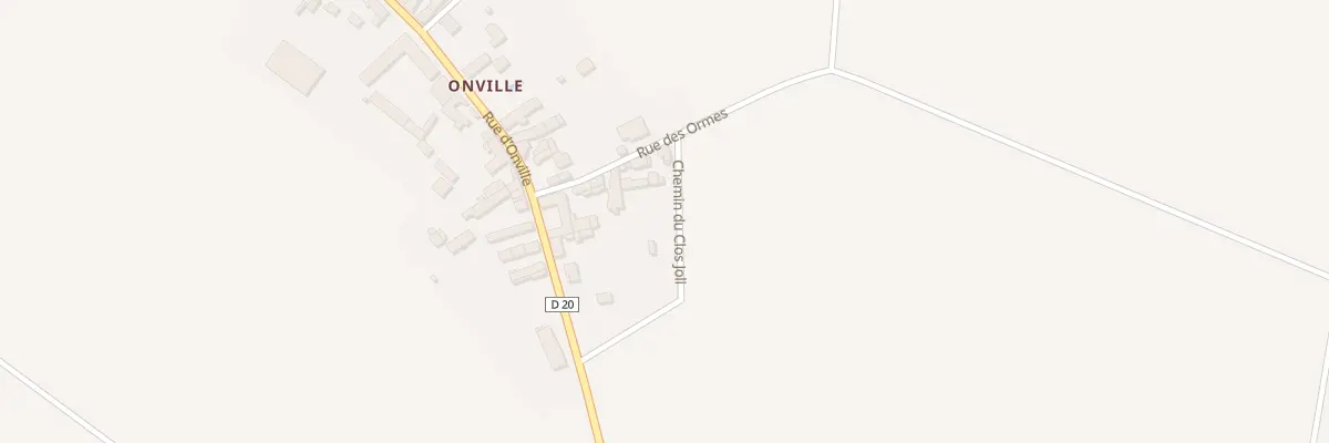 Plan du 8 Rue des Ormes à Greneville-en-Beauce