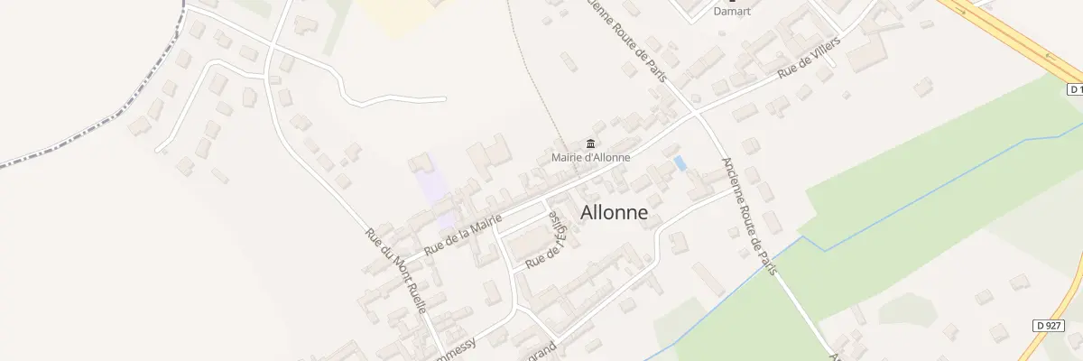 Plan du 19B Rue de la Mairie à Allonne