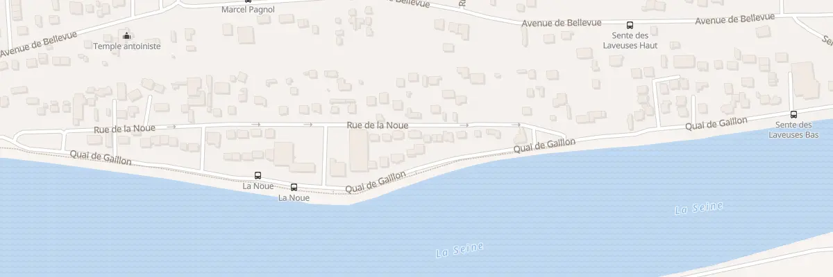Plan du 38 Rue de la Noue à Conflans-Sainte-Honorine