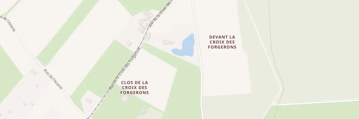 Plan du 2485 Rue de la Motte Moreau à Traînou