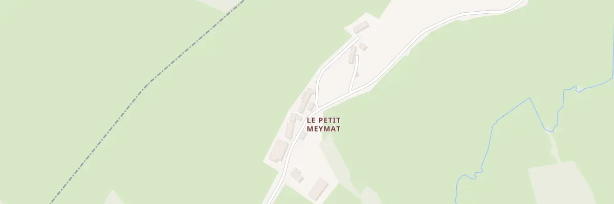Plan du 5 Le Petit Meymat à Féniers