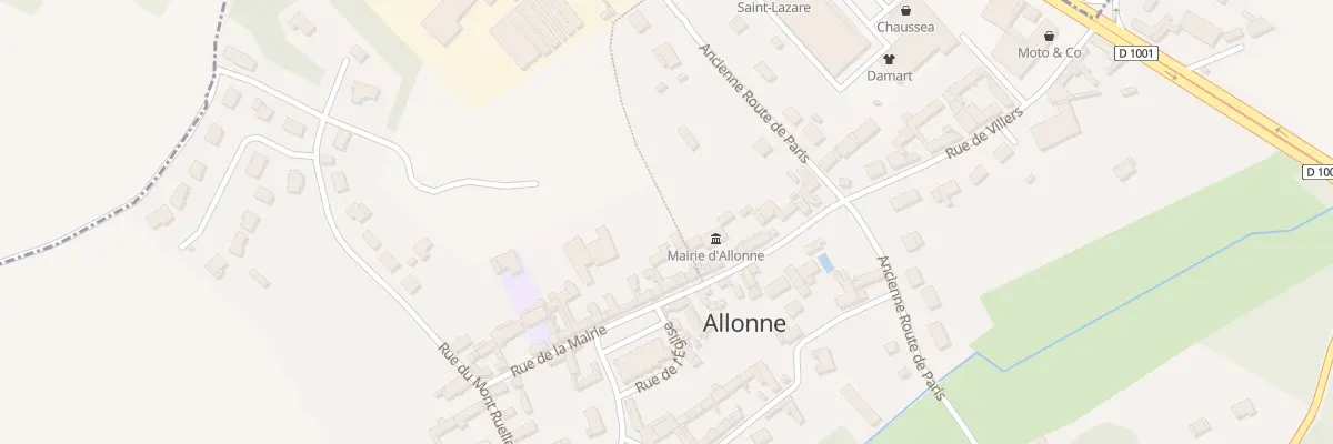 Plan du 15 Rue de la Mairie à Allonne